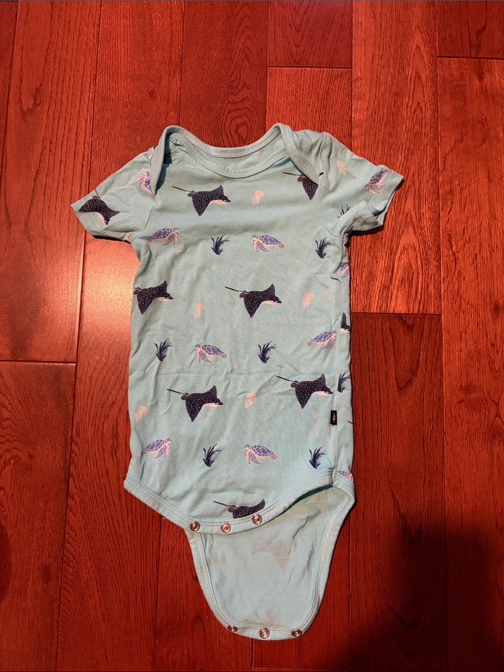 Kyte Baby Eagle Ray bodysuit, 6-12 months